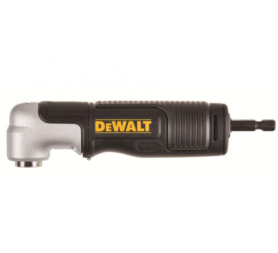 Darbo įrankiai. Mechaniniai įrankiai. Atsuktuvai, antgaliai. Sukimo antgaliai. Kampinis laikiklis Dewalt 1/4