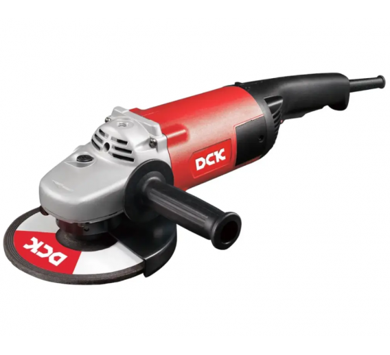 Darbo įrankiai. Elektriniai ir akumuliatoriniai įrankiai. Kampiniai šlifuokliai ir priedai. Kampinis šlifuoklis DCK 230mm 2600W 6/8-KSM230SH