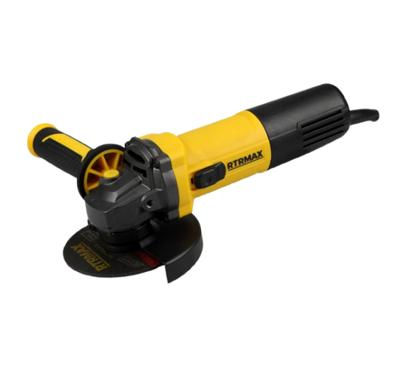 Darbo įrankiai. Elektriniai ir akumuliatoriniai įrankiai. Kampiniai šlifuokliai ir priedai. Kampinis šlifuoklis RTRMAX 950W 