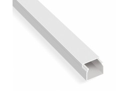 Elektros prekės. Instaliacinės medžiagos, gofros, dėžutės. Instaliaciniai kanalai. Kanalas kabeliams 25x25 mm, baltas, 2m