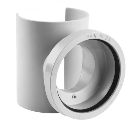 Santechnikos prekės. Vidaus kanalizacija. WC pajungimai. Kanalizacijos balnas 110/110mm