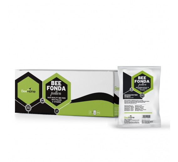 Gyvūnų prekės. Bitininkystės prekės. Bičių maitinimas. Kandi tešla Beefonda EXTRA su vitaminais 1 kg