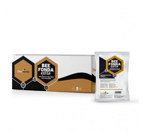 Gyvūnų prekės. Bitininkystės prekės. Bičių maitinimas. Kandi tešla Beefonda su žiedadulkėmis, 1 kg