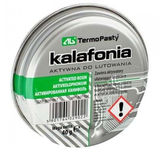 Elektros prekės. Litavimo reikmenys ir lituokliai. Kanifolija 45g MICRO 