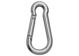 Tvirtinimo detalės. Karabinai, suspaudėjai, tempikliai. Karabinas 100x15x11mm 