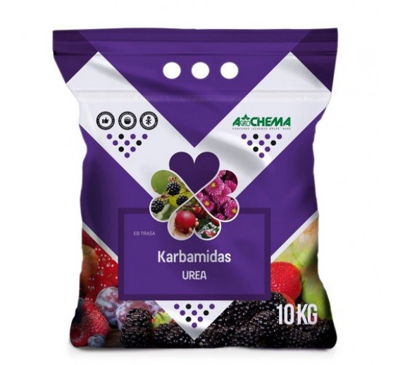 Sodo ir daržo prekės. Trąšos ir durpių substratai. Trąšos. Birios trąšos. Karbamidas Agrochema, 10 kg 