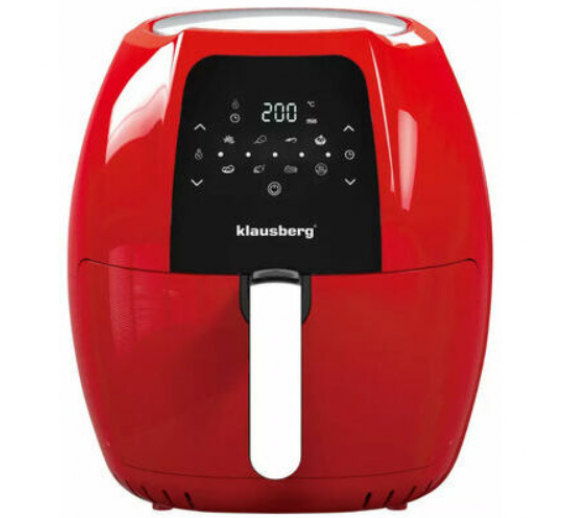 Elektronikos prekės. Smulki buitinė technika. Mikrobangų krosnelės. Karšto oro gruzdintuvė Klausberg 1800W 7,7l 