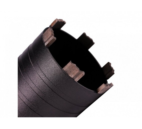 Darbo įrankiai. Įrankių priedai. Gręžimo karūnos. Gręžimo karūnos betonui. Karūna DDS-W 122x450-9 11/4UNC 