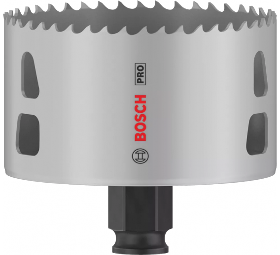 Darbo įrankiai. Įrankių priedai. Gręžimo karūnos. Karūnos Bi-Metal. Karūna PRO PC PLUS  83mm