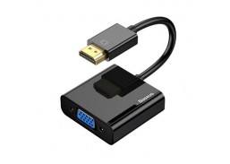 Keitiklis HDMI-VGA vaizdo perdavimui juodas BASEUS 