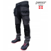 Darbo saugos prekės. Darbo drabužiai. Kelnės, bridžai. Kelnės Pesso Titan Spandex/Cordura pilkos