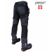 Darbo saugos prekės. Darbo drabužiai. Kelnės, bridžai. Kelnės Pesso Titan Spandex/Cordura pilkos kaina
