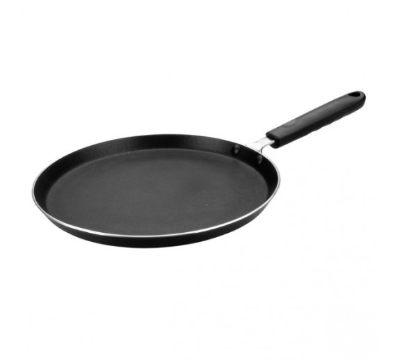 Namų apyvokos prekės. Indai, virtuvės reikmenys ir įrankiai. Keptuvės. Keptuvė blynams indukcinė INDUBASIC 26 cm 