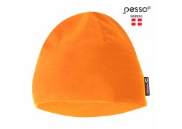 Darbo saugos prekės. Galvos apsaugos priemonės. Kepurės, šalikai, kaklo movos. Kepurė Pesso flisinė KSKF OR oranžinė 