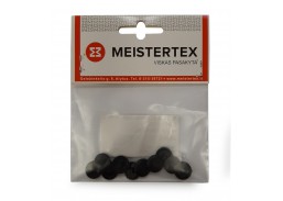 Kepurėlė į medsraigtį, juoda, 10 vnt 