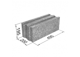 Keramzitiniai blokeliai FIBO Plius 3MPa 20 cm 