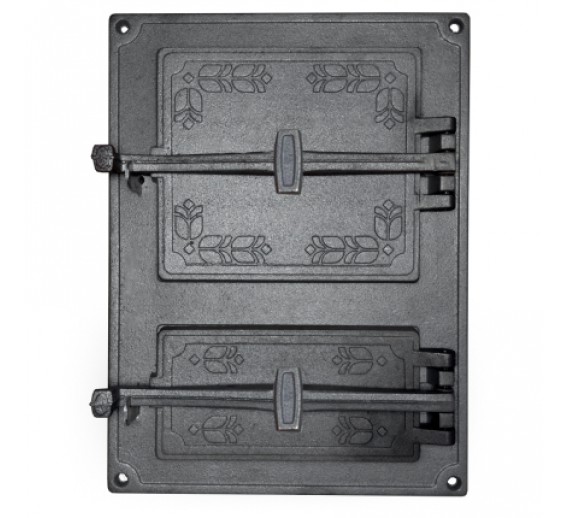 Metalų gaminiai . Ketaus gaminiai. Ketaus durelės be tarpinės 330x440 A-1p