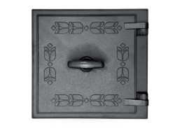 Metalų gaminiai . Ketaus gaminiai. Ketaus durelės hermetinės 270x285 su atmušėju