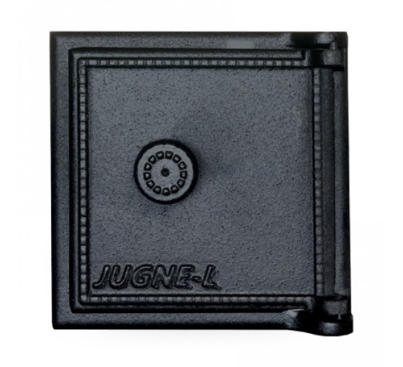 Metalų gaminiai . Ketaus gaminiai. Ketaus durelės pelenams APAT-1 160x160 mm