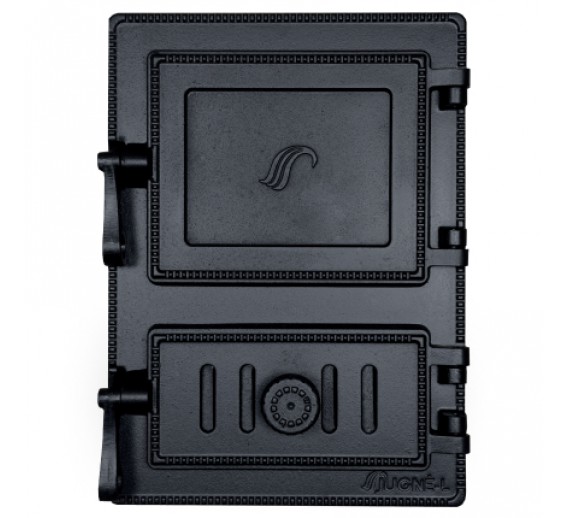 Metalų gaminiai . Ketaus gaminiai. Ketaus durelės viryklei 275x375 mm