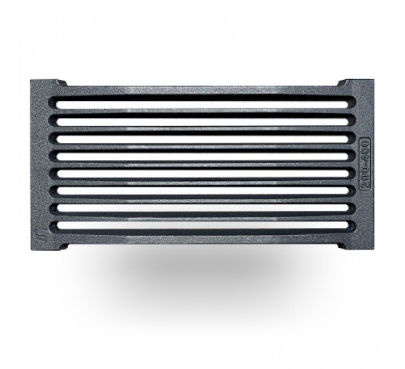 Metalų gaminiai . Ketaus gaminiai. Ketaus grotelės 200x400 mm