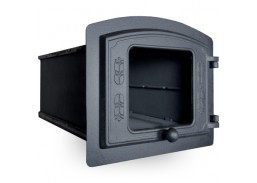 Metalų gaminiai . Ketaus gaminiai. Ketaus orkaitė su stiklu 310x365x465 mm A-34c