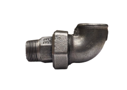 Santechnikos prekės. Vamzdynų sistemos. Vamzdžių sujungimo detalės. Ketaus jungtys. Ketaus ardomi sujungimai. Ketaus sujungimas išardomu kampu 1