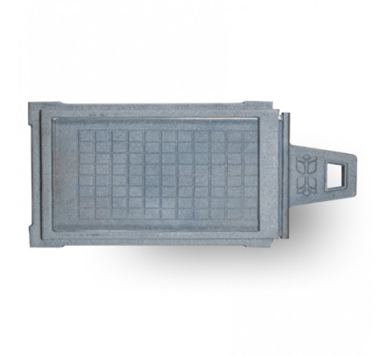 Metalų gaminiai . Ketaus gaminiai. Ketaus užkaišas 380x180 mm