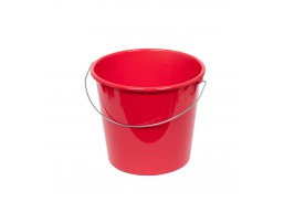 Kibiras plastikinis su metaline rankena 10l 