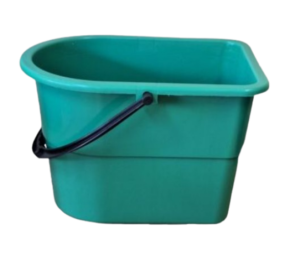 Namų apyvokos prekės. Švaros prekės. Kibirai, dubenys, šiukšliadėžės. Plastikiniai kibirai. Kibiras plovimui 14l 