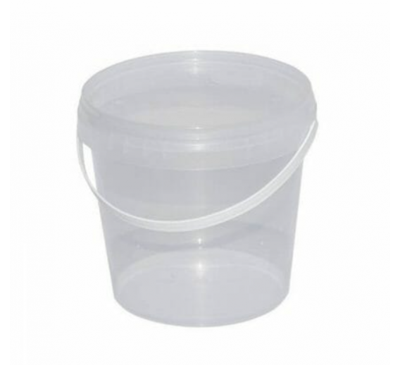 Namų apyvokos prekės. Švaros prekės. Kibirai, dubenys, šiukšliadėžės. Plastikiniai kibirai. Kibirėlis 1l