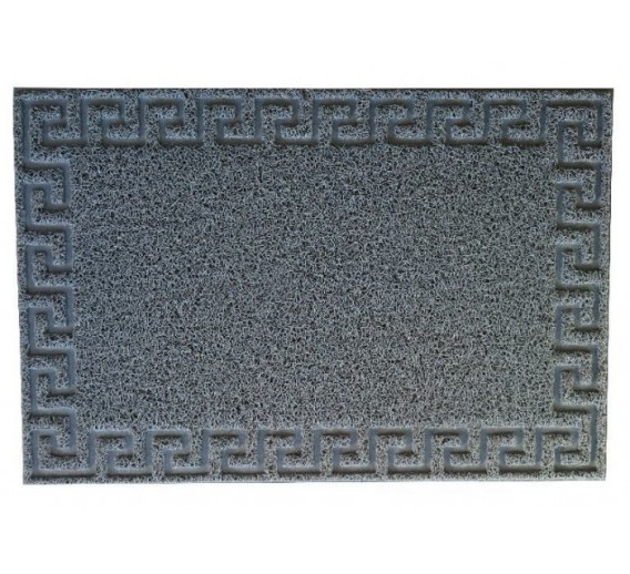 Vidaus apdailos prekės. Grindų dangos. Kilimėliai prie durų. Kilimėlis DOOR MAT, pilka, 40 cm x 60 cm 