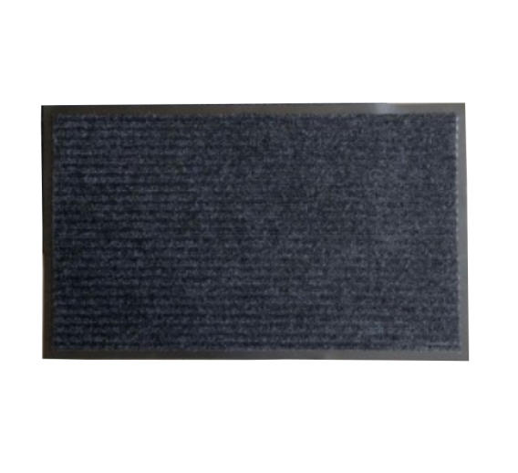 Vidaus apdailos prekės. Grindų dangos. Kilimėliai prie durų. Kilimėlis durų Polyester mat 45x75 cm 