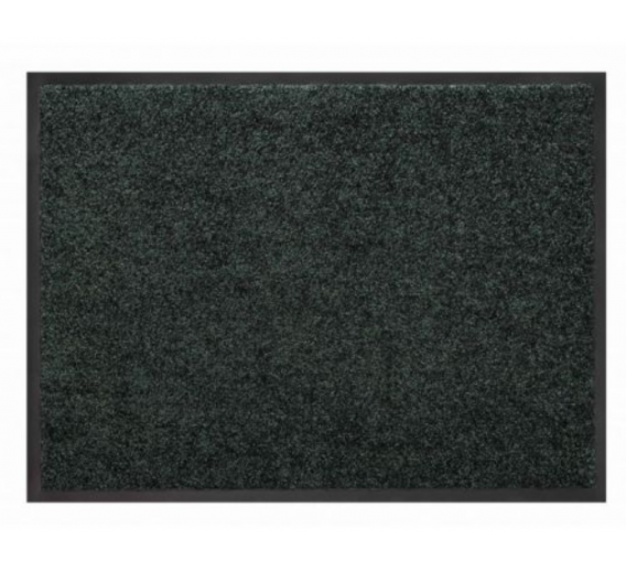 Vidaus apdailos prekės. Grindų dangos. Kilimėliai prie durų. Kilimėlis Twister 070 40x60cm tamsiai žalias 