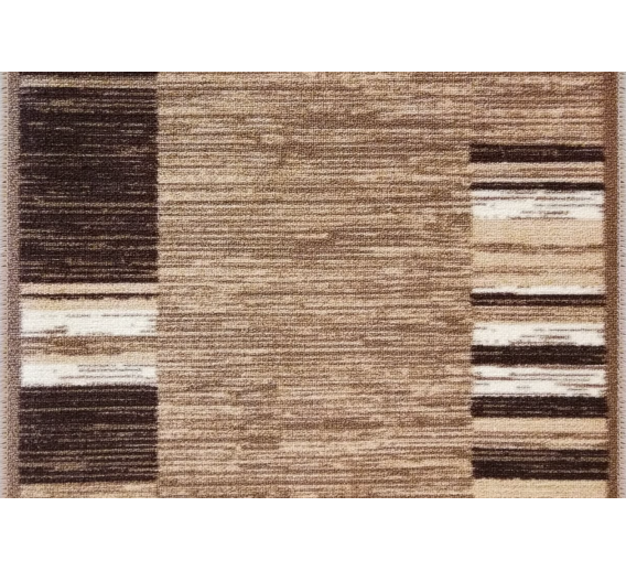Vidaus apdailos prekės. Grindų dangos. Kilimai, kilimėliai, takai. Kiliminis takas Adagio 04 1m rusvas 