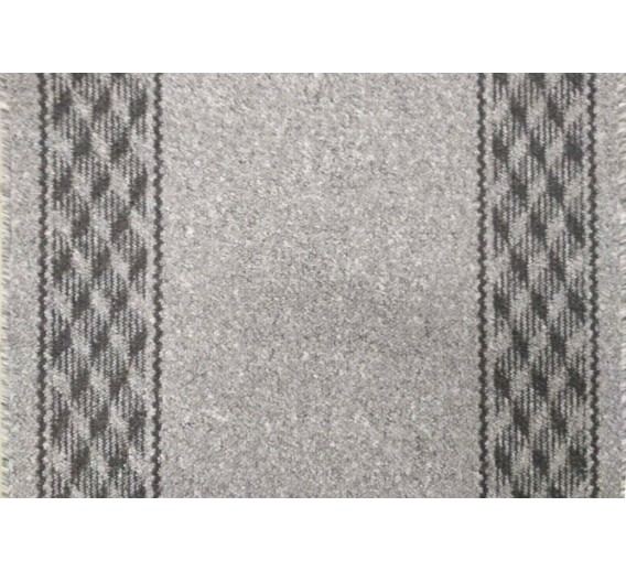 Vidaus apdailos prekės. Grindų dangos. Kilimai, kilimėliai, takai. Kiliminis takas Diamond-4023 G GREY 0,67 m 
