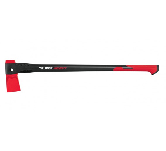 Darbo įrankiai. Mechaniniai įrankiai. Kirviai. Kirvis - skaldiklis 91 cm ilgio nailono kotu, 1800 g Truper 