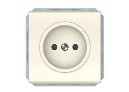 Elektros prekės. Instaliacija - kištukiniai lizdai, jungikliai ir kt.. Vilma jungikliai, kištukiniai lizdai. Vilma STANDARD ST150 dramblio kaulo spalvos. Kištukinis lizdas be įžeminimo be rėmelio ST150 