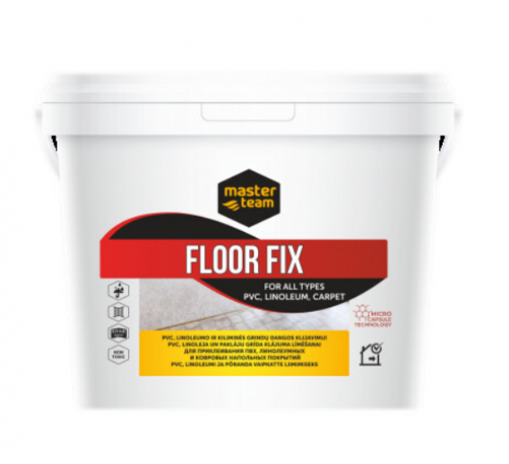 Dažai. Glaistas, gruntas, klijai, skiedikliai. Klijai. Klijai grindų dangai Floor fix 1 kg 