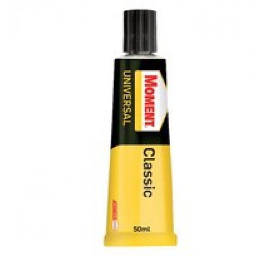 Dažai. Glaistas, gruntas, klijai, skiedikliai. Klijai. Klijai MOMENT, 50ml 