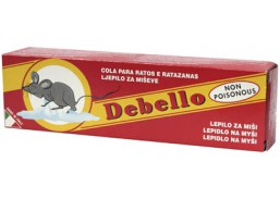 Sodo ir daržo prekės. Priemonės prieš kenkėjus. Priemonės prieš žiurkes, peles ir kurmius. Klijai pelėms DEBELLO 135g