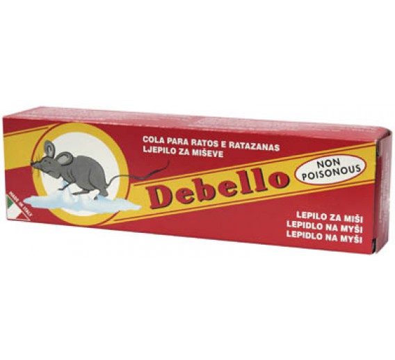 Sodo ir daržo prekės. Priemonės prieš kenkėjus. Priemonės prieš žiurkes, peles ir kurmius. Klijai pelėms DEBELLO 135g