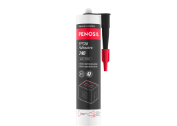 Dažai. Glaistas, gruntas, klijai, skiedikliai. Klijai. Klijai Penosil EPDM 740 hibridiniai juodi 290 ml 