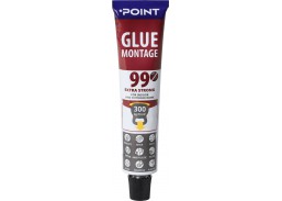 Dažai. Glaistas, gruntas, klijai, skiedikliai. Klijai. Klijai POINT 99 ypač stiprūs 80 ml 