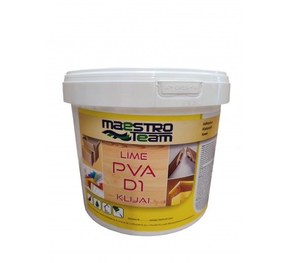 Dažai. Glaistas, gruntas, klijai, skiedikliai. Klijai. Klijai PVA D1 3kg 