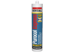 Dažai. Glaistas, gruntas, klijai, skiedikliai. Klijai. Klijai Soudal PUROCOL Expres 310 ml 