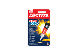 Dažai. Glaistas, gruntas, klijai, skiedikliai. Klijai. Klijai universalūs Loctite Super Bond Power Gel 4 gr 