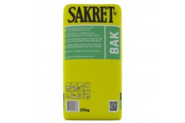 Klijavimo - armavimo mišinys SAKRET BAK, 25 kg 