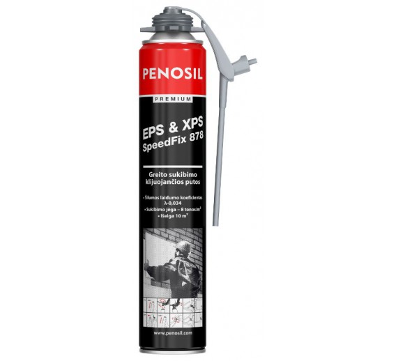 Klijuojančios putos Penosil EPS XPS Speed Fix 878, 750ml 