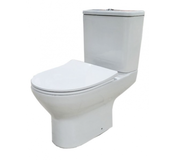 Santechnikos prekės. Vonios įranga. Klozetai, bidė, klozetų dangčiai. Klozetai, bidė. Klozetas su dangčiu VIGO